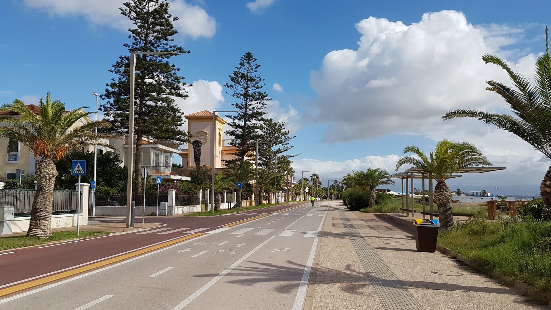 Pista ciclabile del Poetto