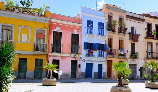 Quartiere Villanova a Cagliari